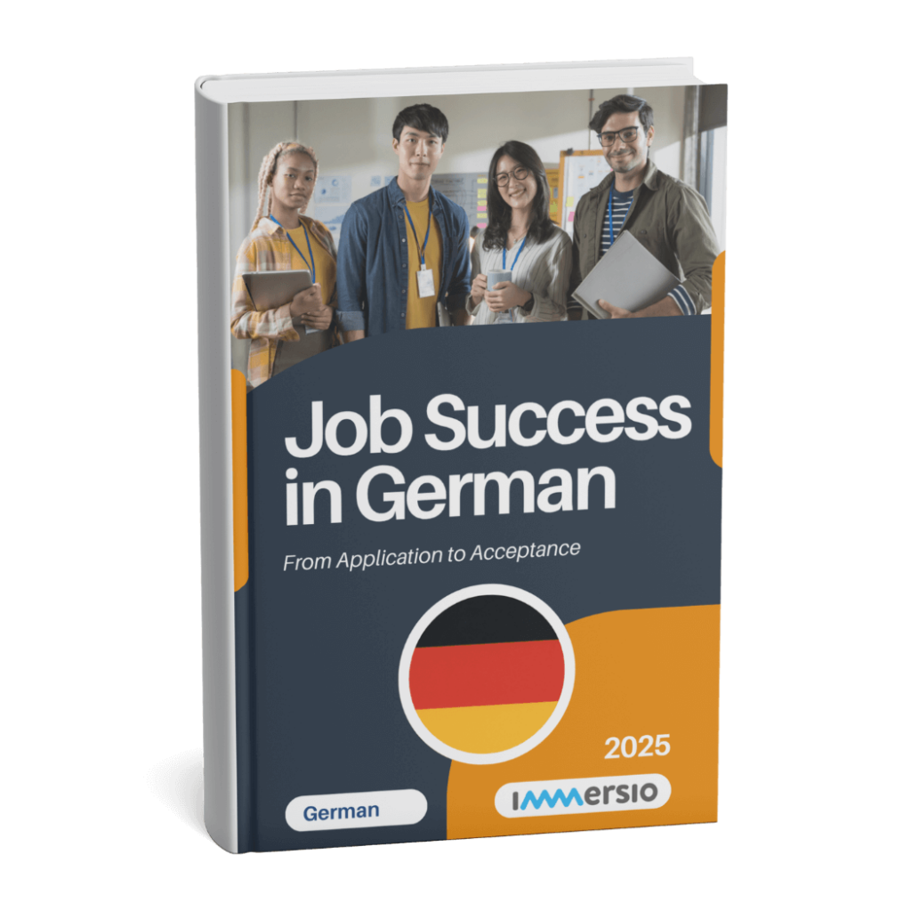 Job Success in German: 