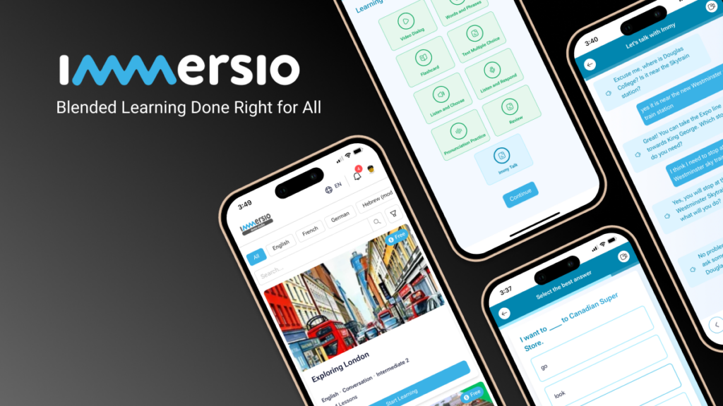 Immersio Blended Training Platform